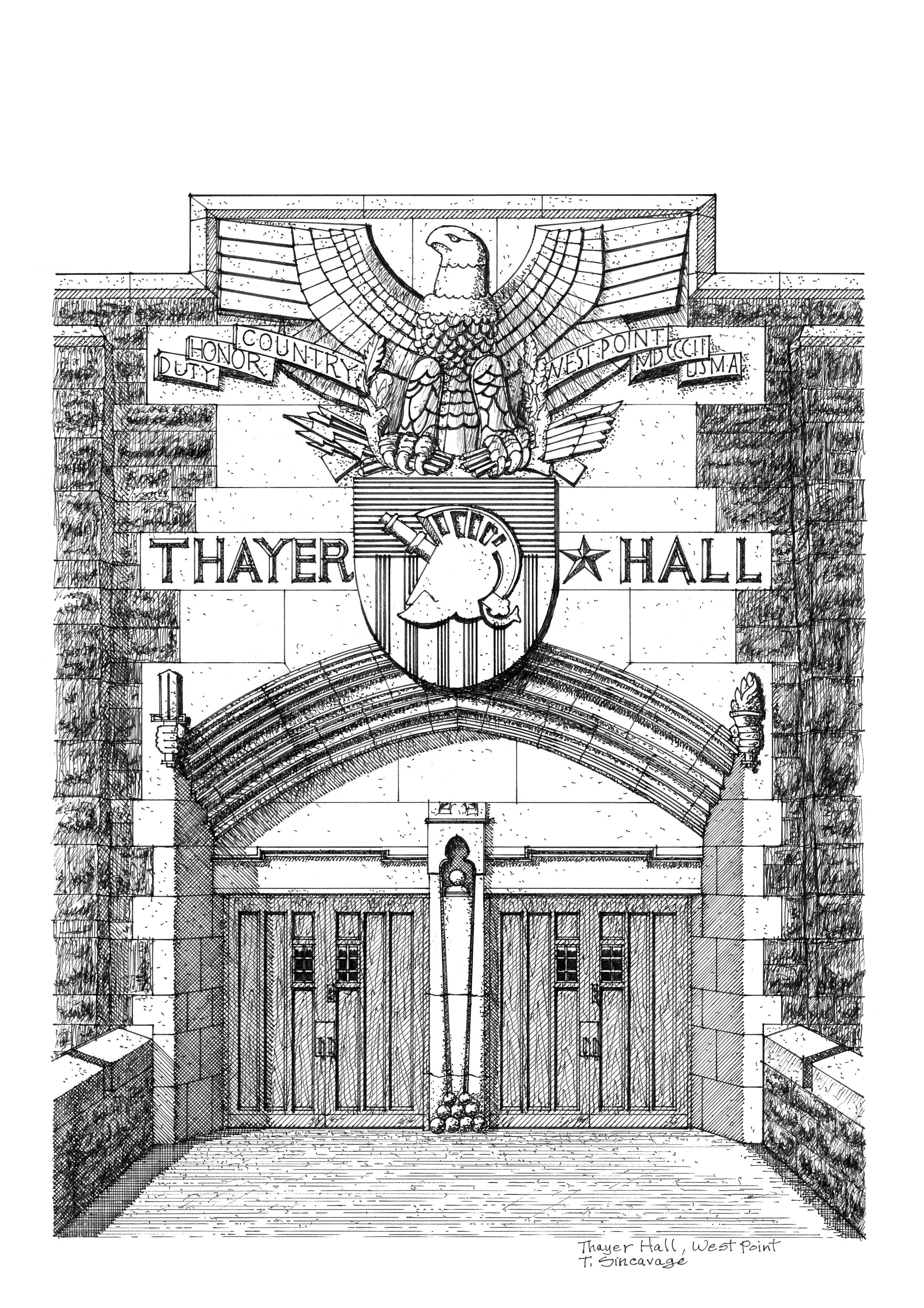 Thayer Hall, West Point