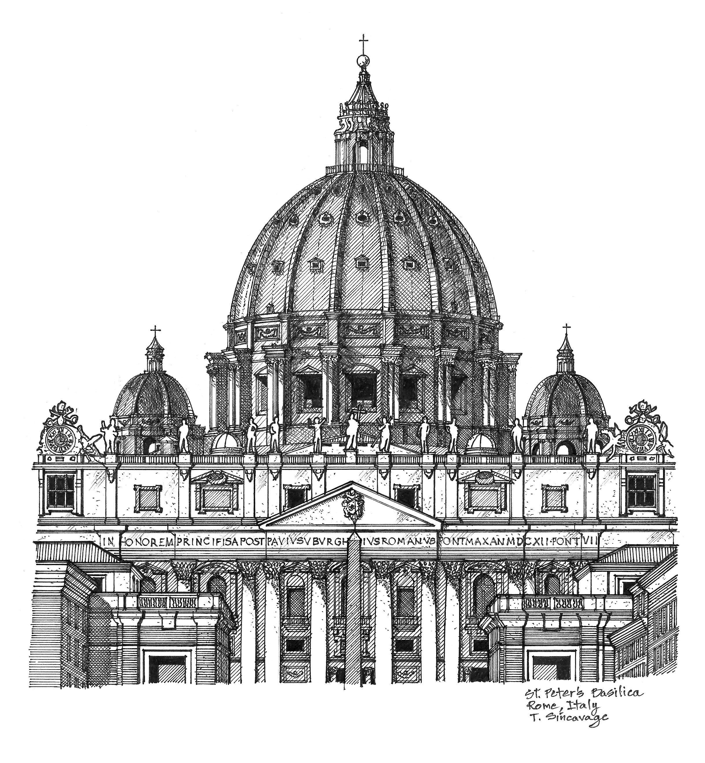 St. Peter's Basilica, Rome, Italy
