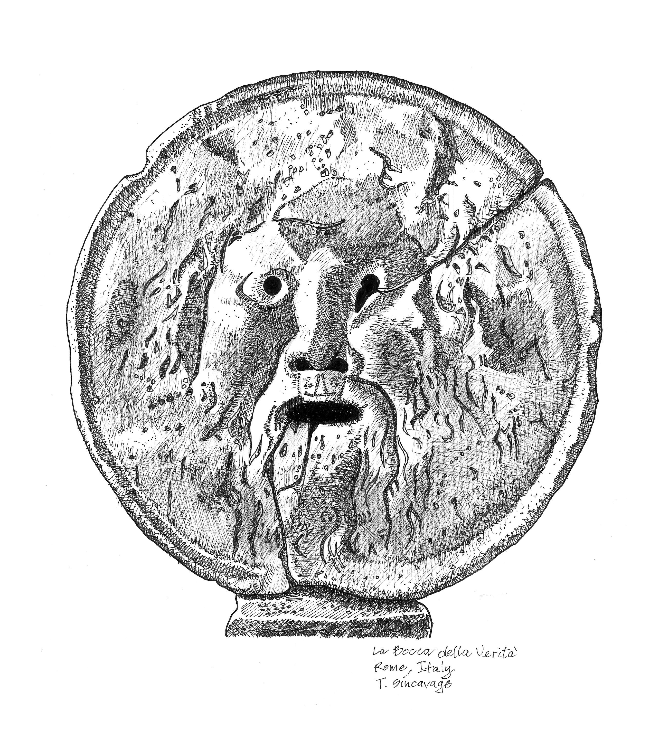 La Bocca della Verita`, Rome, Italy