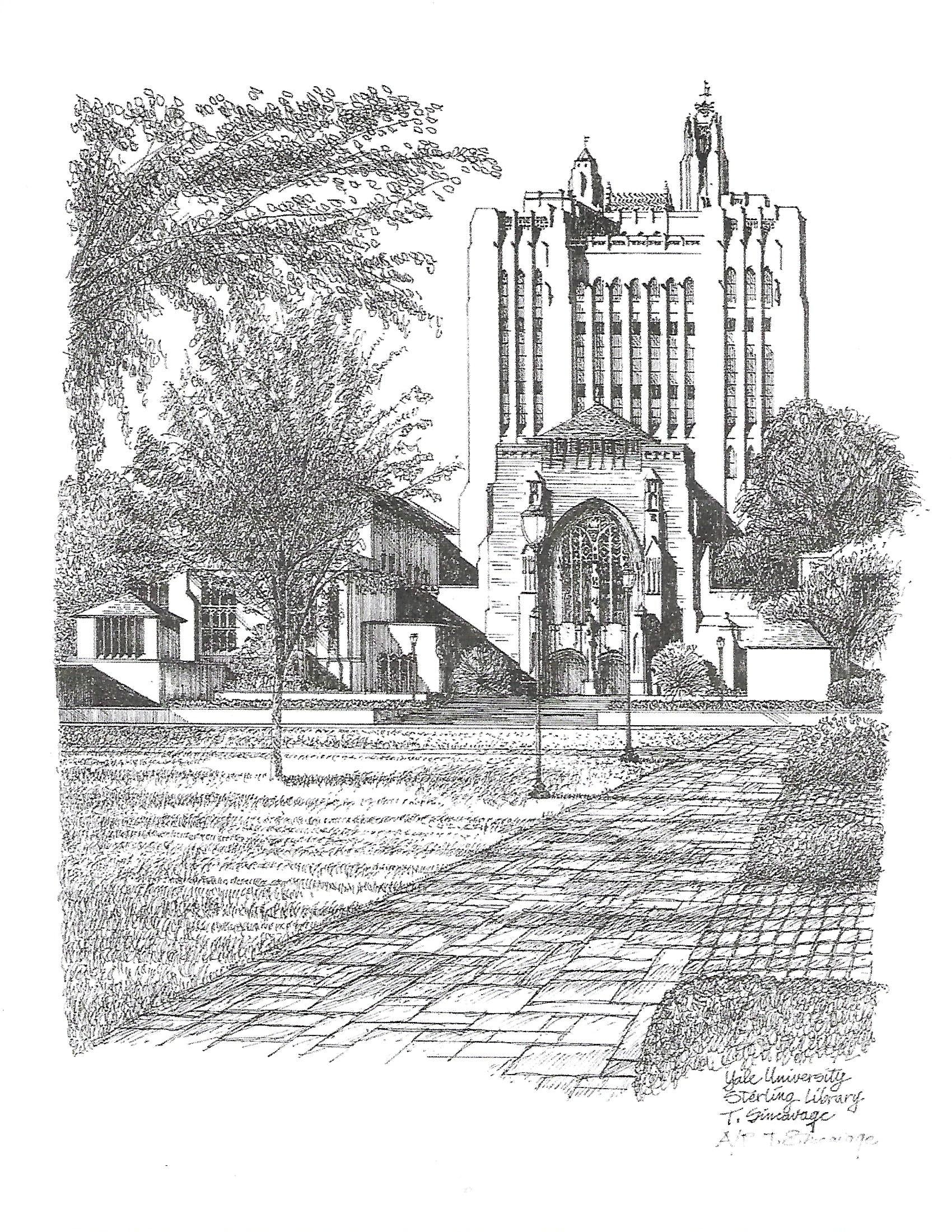 Sterling Memorial Library, Yale University