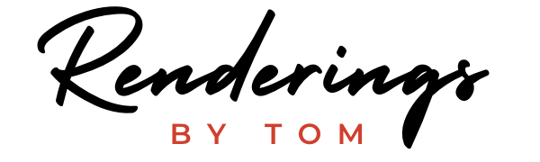 Renderings By Tom logo